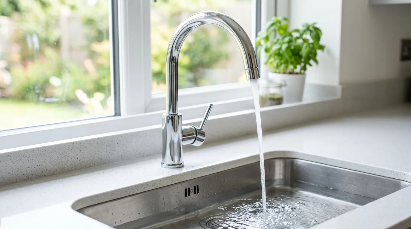 Local Plumbing Master Pros same day plumber fixing a faucet in Millville, OH